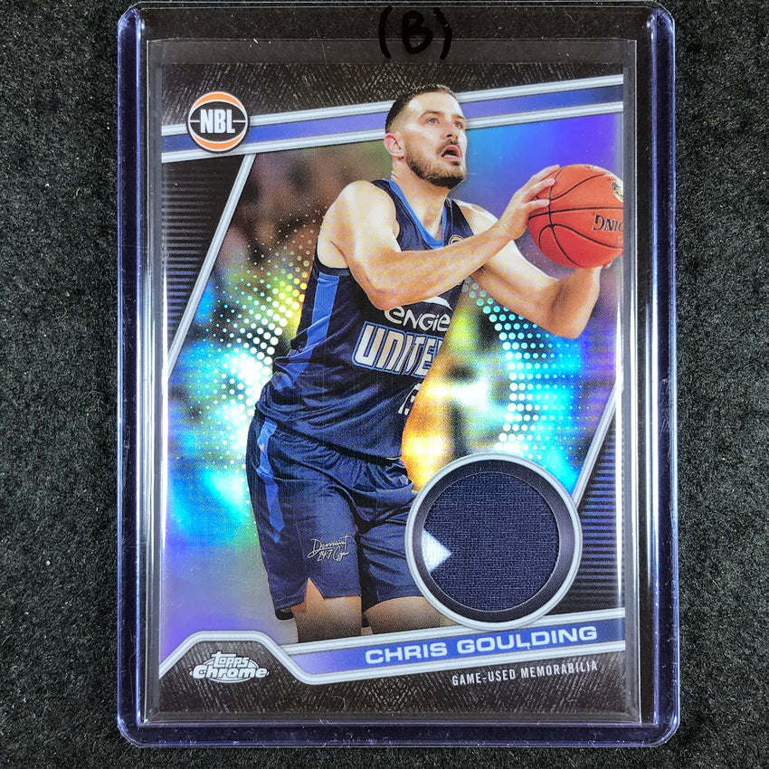 2023-24 Topps Chrome NBL CHRIS GOULDING NBL Relics Jersey #12 (B)