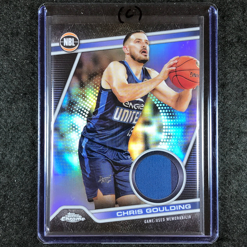 2023-24 Topps Chrome NBL CHRIS GOULDING NBL Relics Jersey #12 (C)