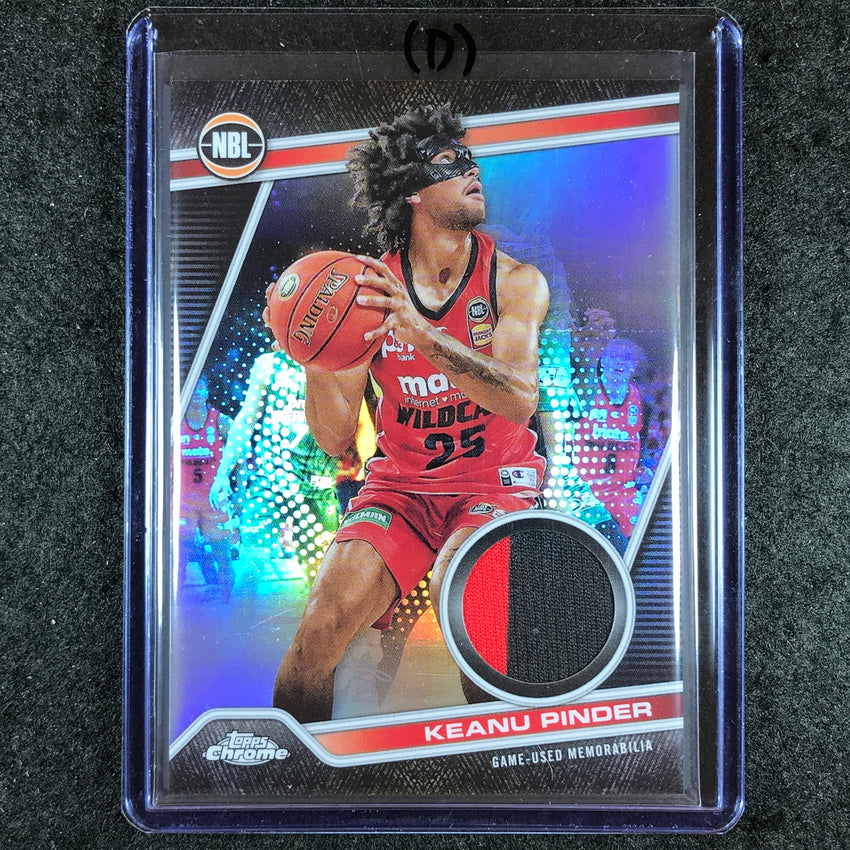 2023-24 Topps Chrome NBL KEANU PINDER NBL Relics Jersey #20 (D)