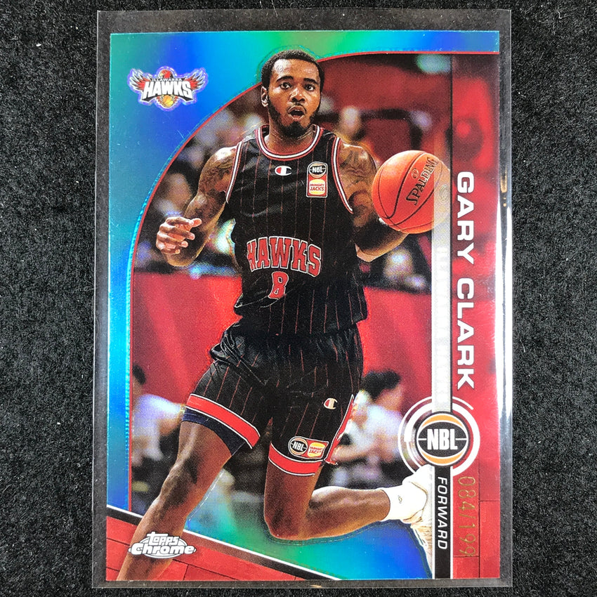 2023-24 Topps Chrome NBL GARY CLARK Base Aqua 84/199 #33