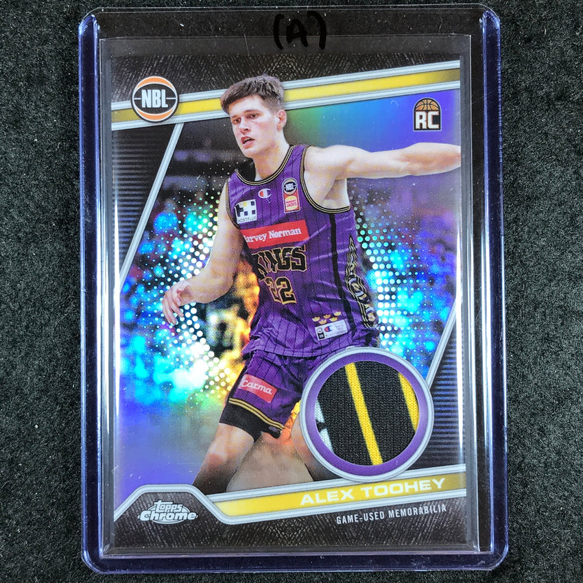 2023-24 Topps Chrome NBL ALEX TOOHEY NBL Relics Rookie Jersey #25 (A)