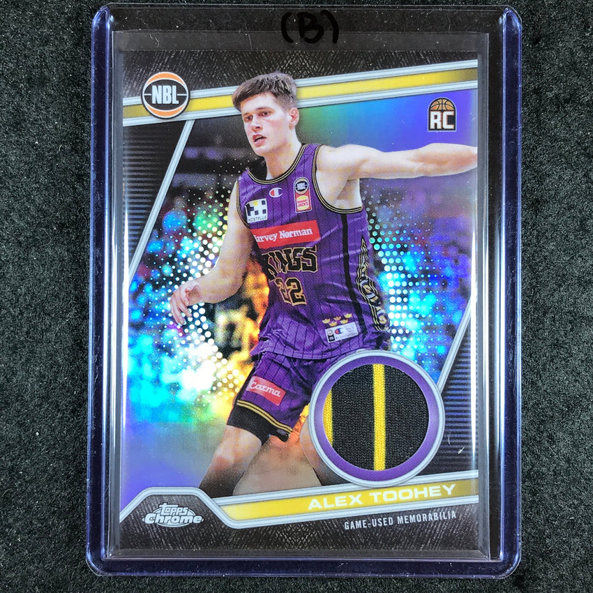 2023-24 Topps Chrome NBL ALEX TOOHEY NBL Relics Rookie Jersey #25 (B)