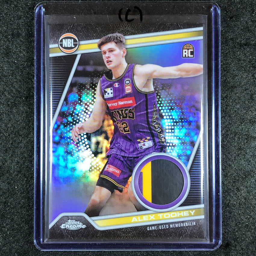 2023-24 Topps Chrome NBL ALEX TOOHEY NBL Relics Rookie Jersey #25 (C)