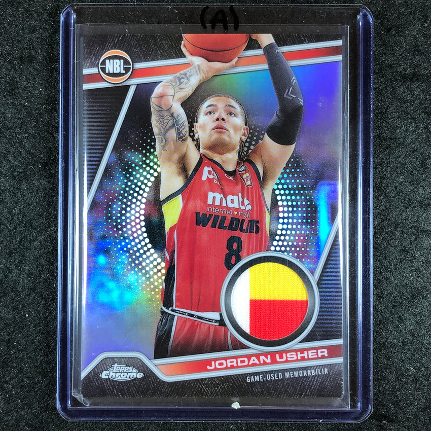 2023-24 Topps Chrome NBL JORDAN USHER NBL Relics Jersey #27 (A)