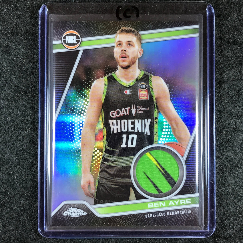 2023-24 Topps Chrome NBL BEN AYRE NBL Relics Jersey #28 (C)