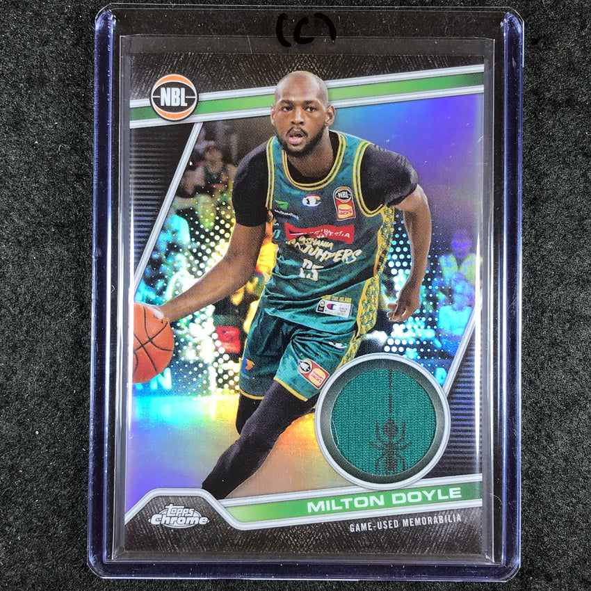 2023-24 Topps Chrome NBL MILTON DOYLE NBL Relics Jersey #29 (C)