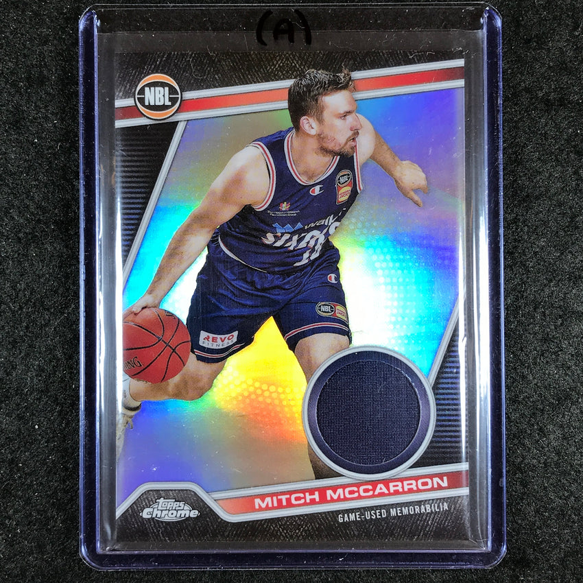 2023-24 Topps Chrome NBL MITCH MCCARRON NBL Relics Jersey #30 (A)