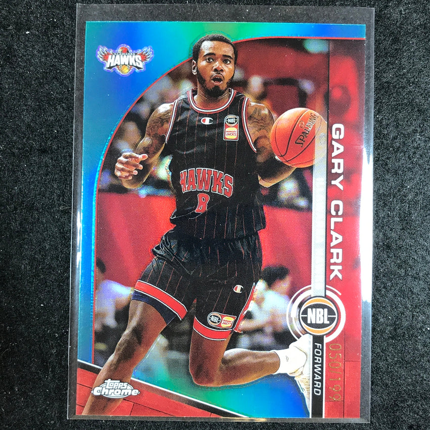 2023-24 Topps Chrome NBL GARY CLARK Base Aqua 50/199 #33