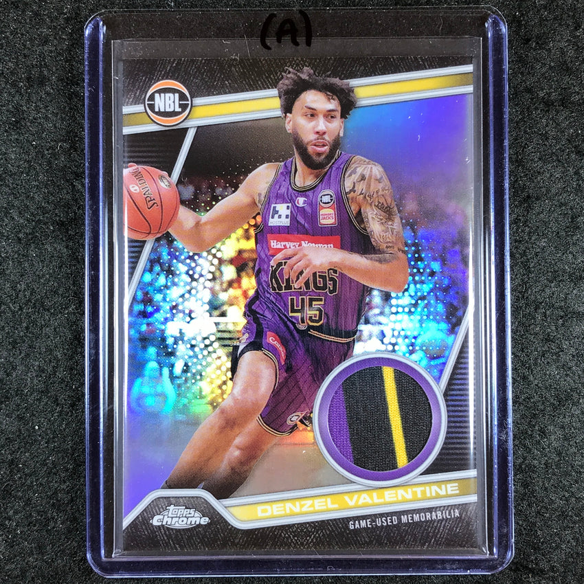 2023-24 Topps Chrome NBL DENZEL VALENTINE NBL Relics Jersey #33 (A)