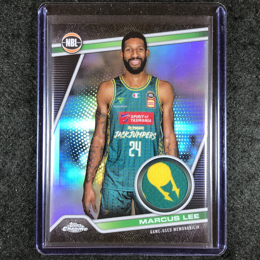 2023-24 Topps Chrome NBL MARCUS LEE NBL Relics Jersey #35