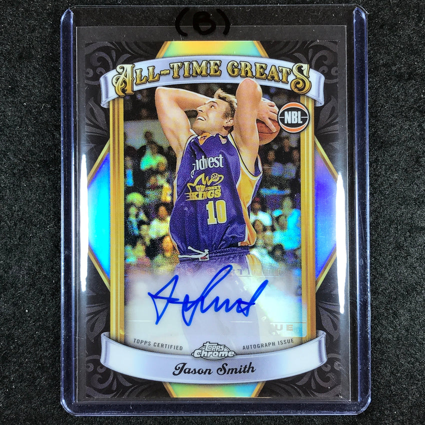 2023-24 Topps Chrome NBL JASON SMITH All-Time Greats Auto #JS (B)