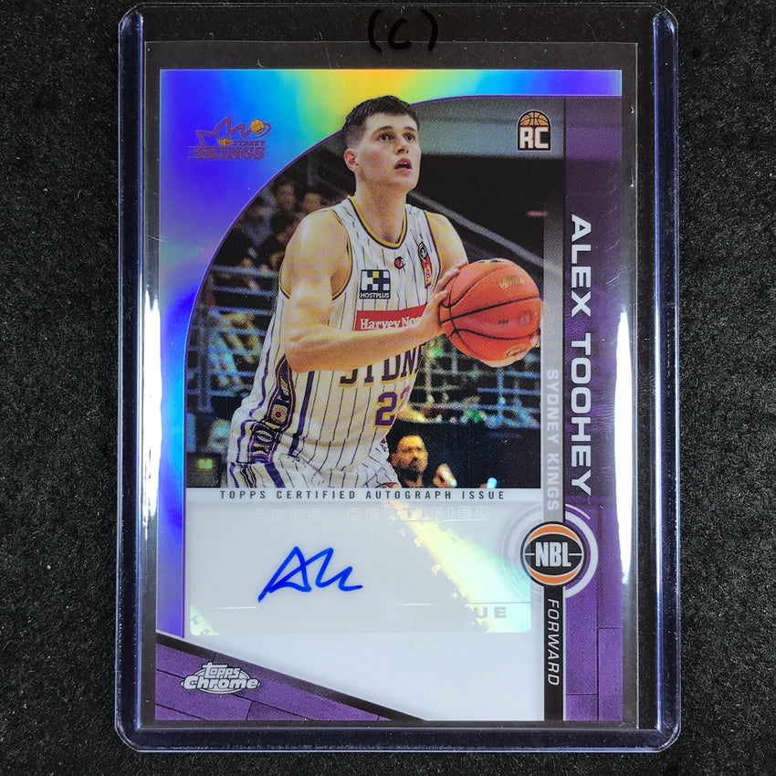 2023-24 Topps Chrome NBL ALEX TOOHEY NBL Rookie Auto #AT (C)