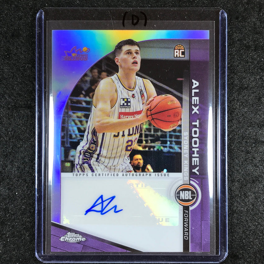 2023-24 Topps Chrome NBL ALEX TOOHEY NBL Rookie Auto #AT (D)