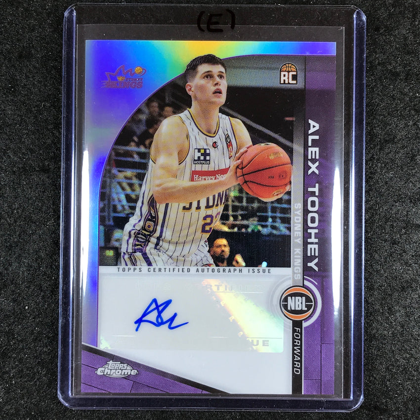 2023-24 Topps Chrome NBL ALEX TOOHEY NBL Rookie Auto #AT (E)