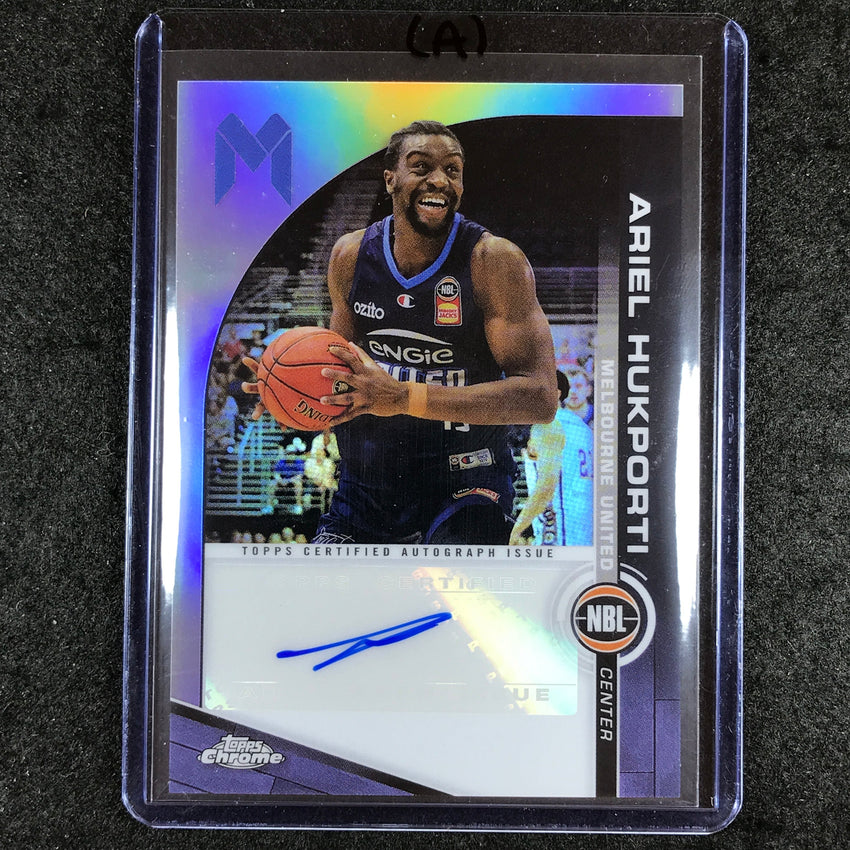 2023-24 Topps Chrome NBL ARIEL HUKPORTI NBL Auto #AH (A)