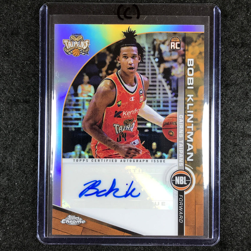 2023-24 Topps Chrome NBL BOBI KLINTMAN NBL Rookie Auto #BK (C)