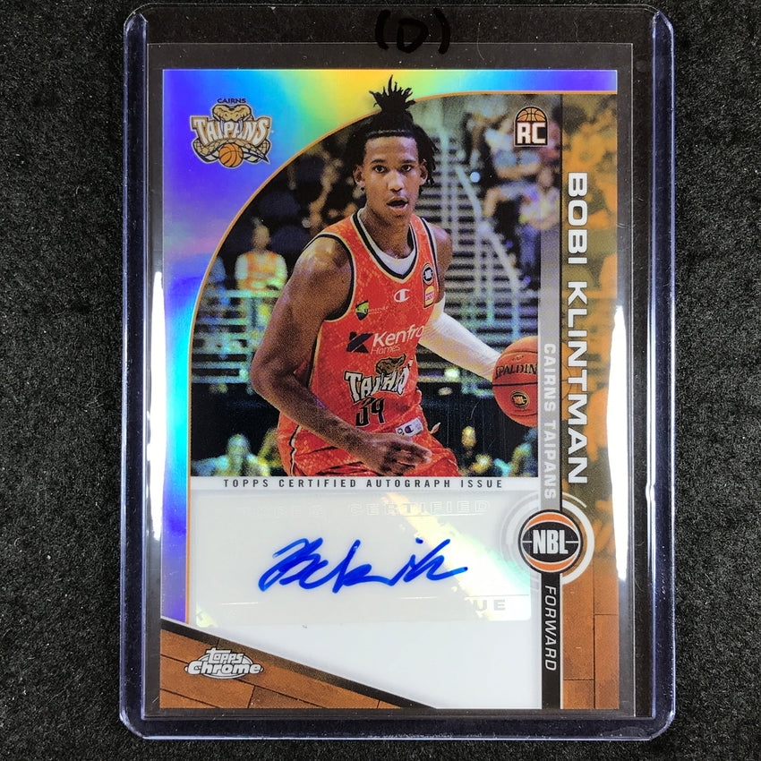 2023-24 Topps Chrome NBL BOBI KLINTMAN NBL Rookie Auto #BK (D)
