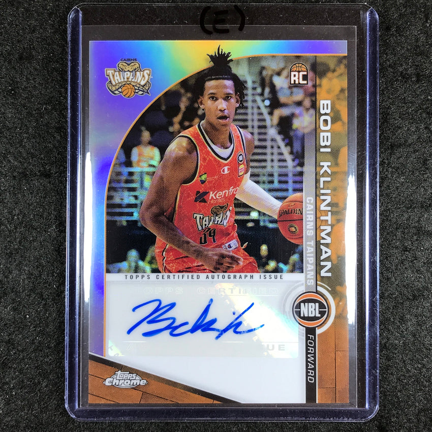 2023-24 Topps Chrome NBL BOBI KLINTMAN NBL Rookie Auto #BK (E)