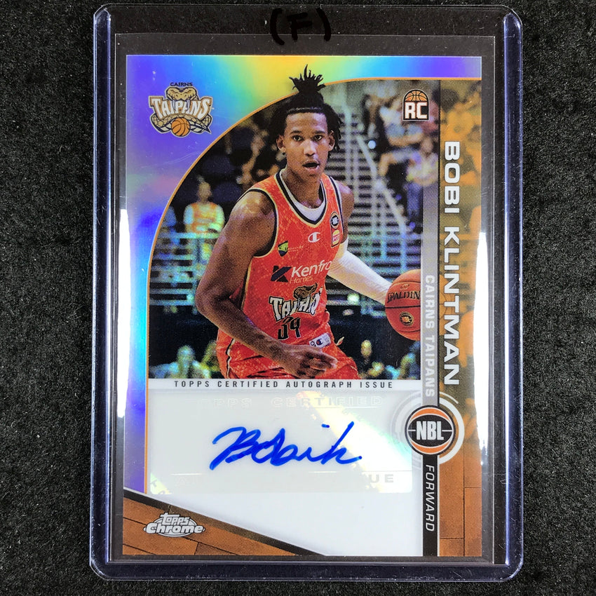 2023-24 Topps Chrome NBL BOBI KLINTMAN NBL Rookie Auto #BK (F)