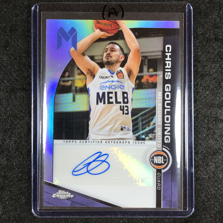 2023-24 Topps Chrome NBL CHRIS GOULDING NBL Auto #CG (A)