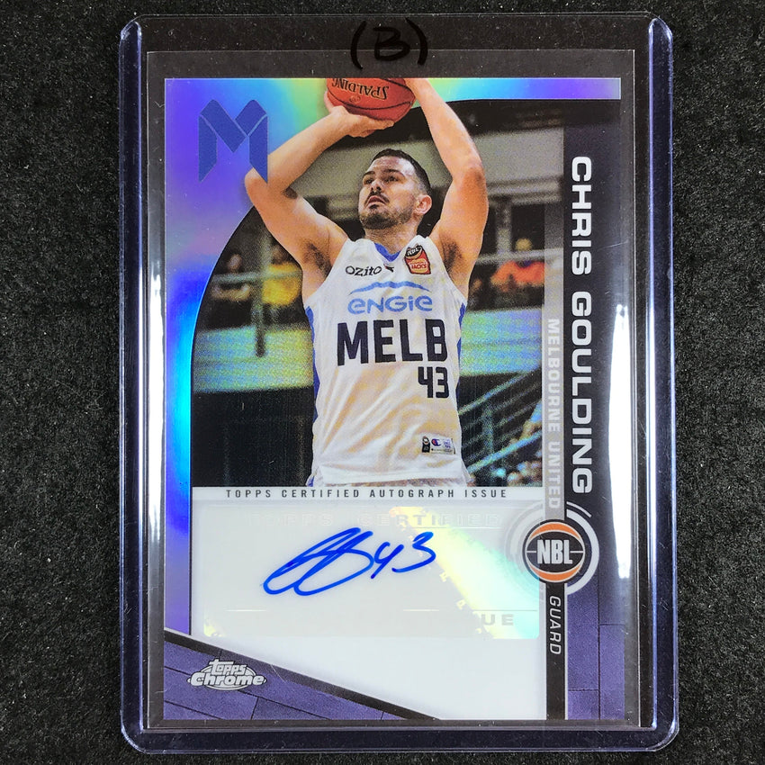 2023-24 Topps Chrome NBL CHRIS GOULDING NBL Auto #CG (B)