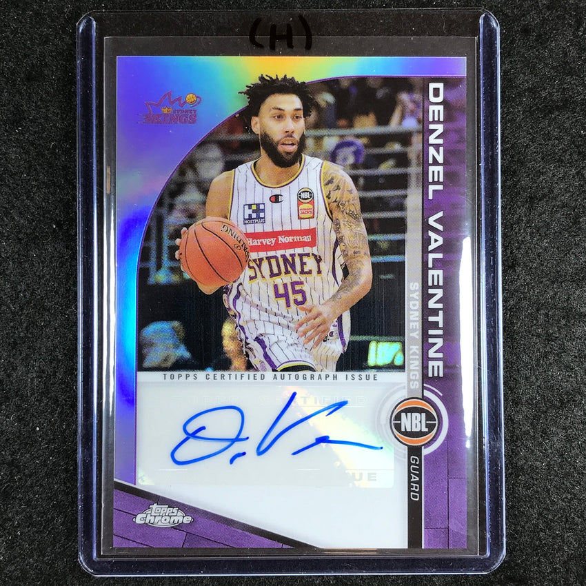 2023-24 Topps Chrome NBL DENZEL VALENTINE NBL Auto #DZ (H)