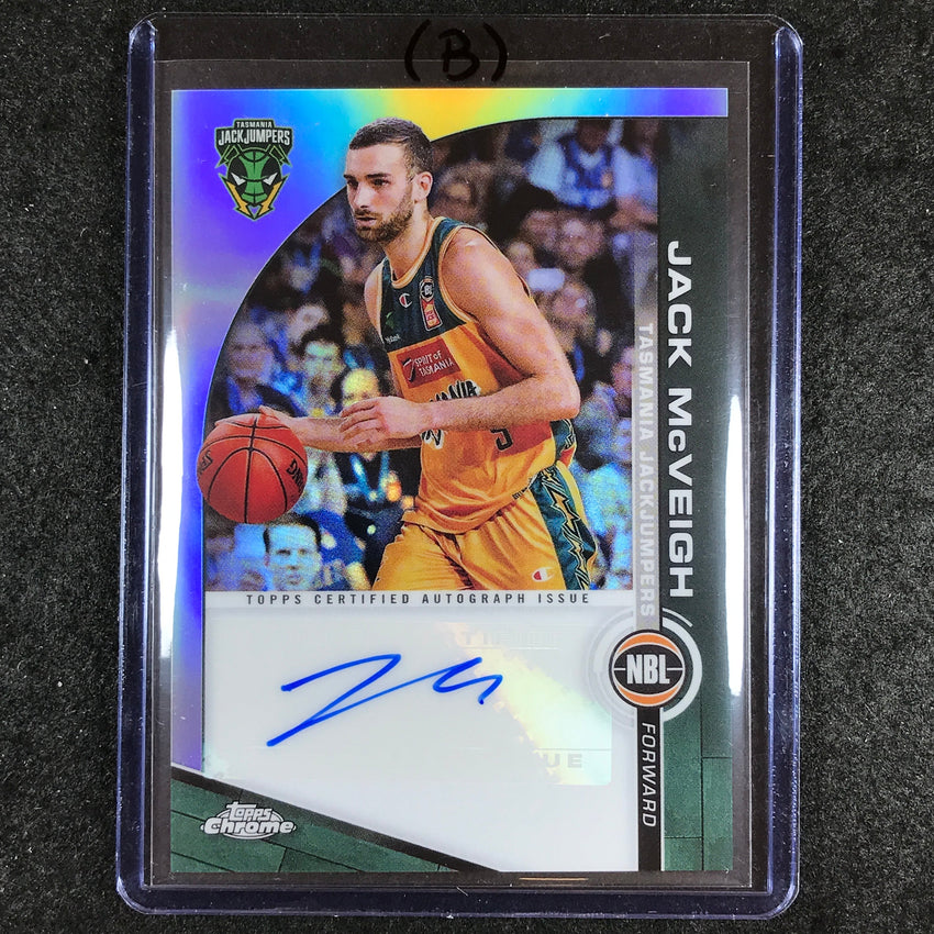 2023-24 Topps Chrome NBL JACK MCVEIGH NBL Auto #JM (B)