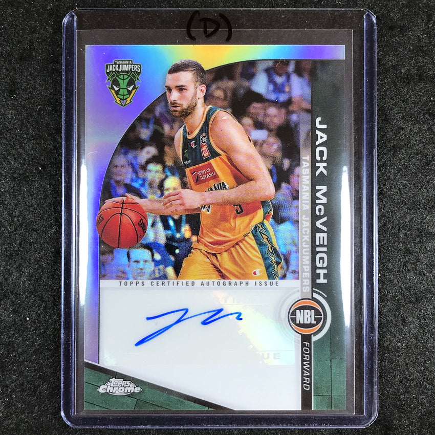 2023-24 Topps Chrome NBL JACK MCVEIGH NBL Auto #JM (D)