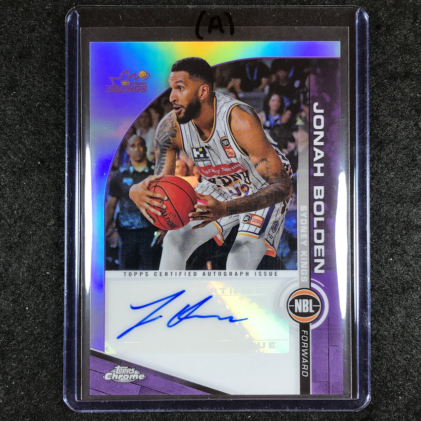 2023-24 Topps Chrome NBL JONAH BOLDEN NBL Auto #JB (A)