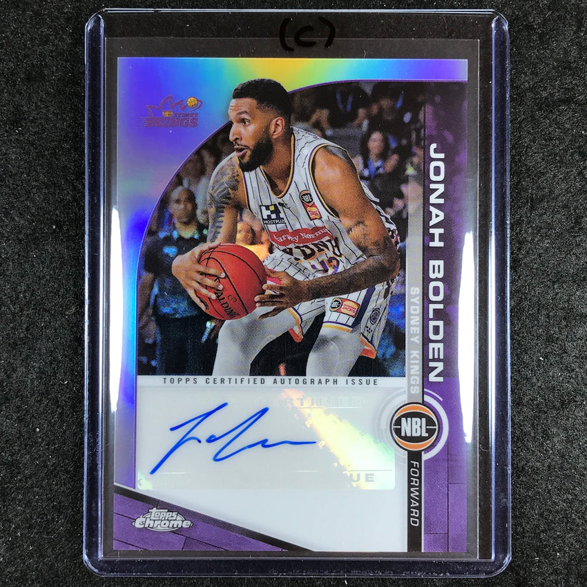 2023-24 Topps Chrome NBL JONAH BOLDEN NBL Auto #JB (C)