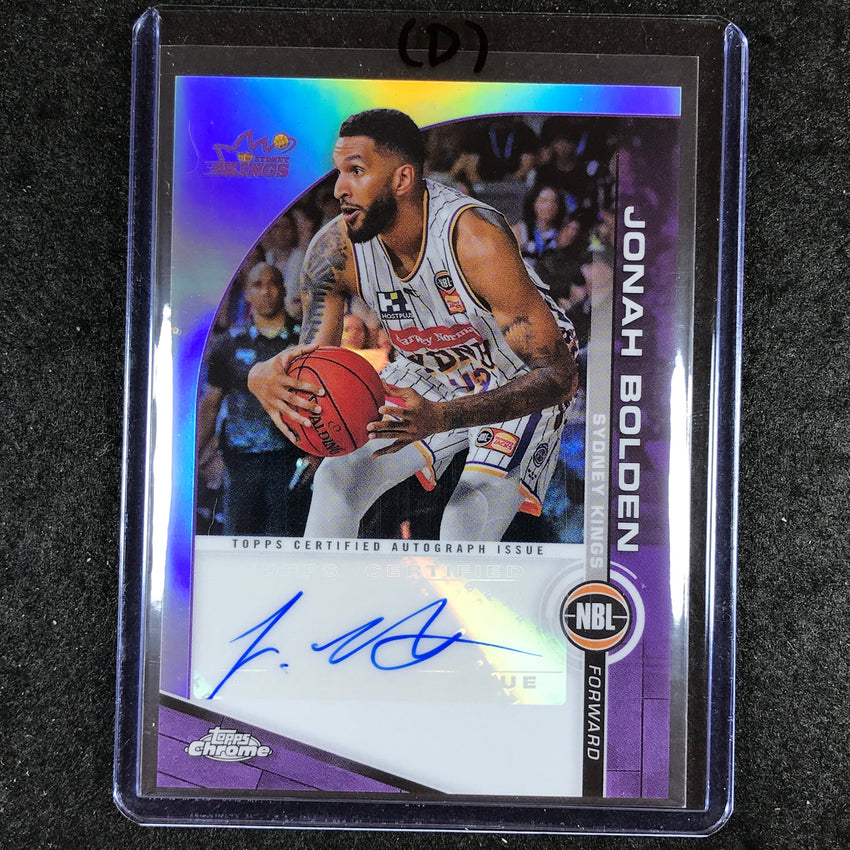 2023-24 Topps Chrome NBL JONAH BOLDEN NBL Auto #JB (D)