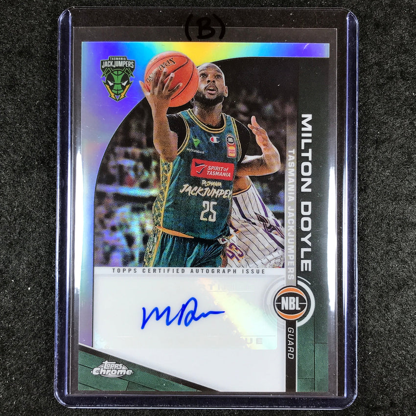 2023-24 Topps Chrome NBL MILTON DOYLE NBL Auto #MDO (B)
