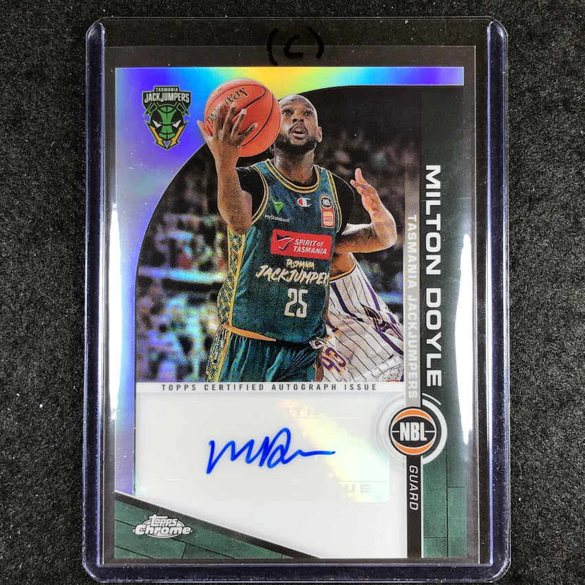2023-24 Topps Chrome NBL MILTON DOYLE NBL Auto #MDO (C)