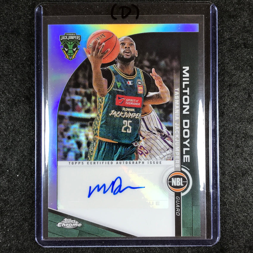 2023-24 Topps Chrome NBL MILTON DOYLE NBL Auto #MDO (D)