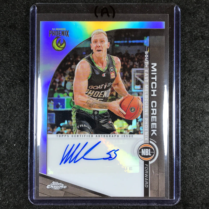 2023-24 Topps Chrome NBL MITCH CREEK NBL Auto #MC (A)
