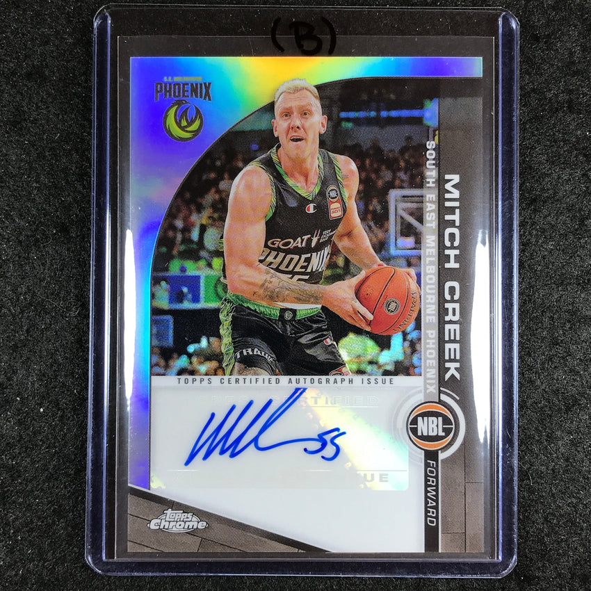 2023-24 Topps Chrome NBL MITCH CREEK NBL Auto #MC (B)