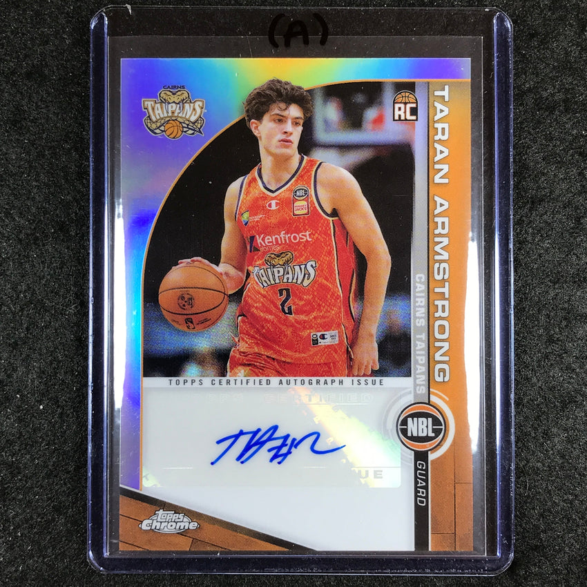 2023-24 Topps Chrome NBL TARAN ARMSTRONG NBL Rookie Auto #TAR (A)