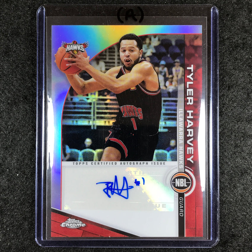 2023-24 Topps Chrome NBL TYLER HARVEY NBL Auto #TH (A)