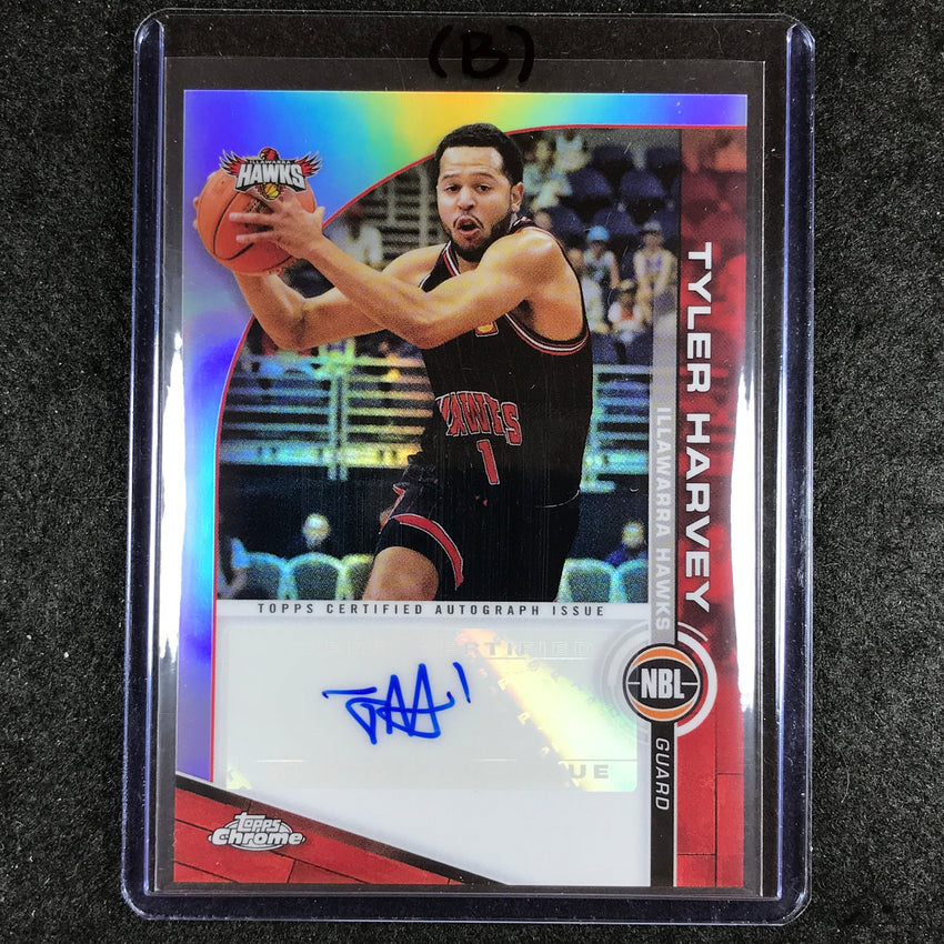 2023-24 Topps Chrome NBL TYLER HARVEY NBL Auto #TH (B)