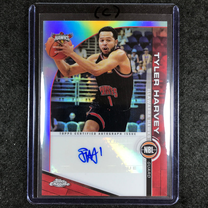 2023-24 Topps Chrome NBL TYLER HARVEY NBL Auto #TH (C)