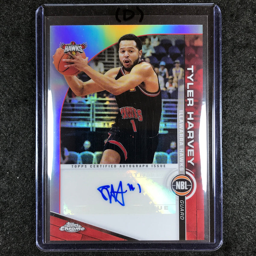 2023-24 Topps Chrome NBL TYLER HARVEY NBL Auto #TH (D)