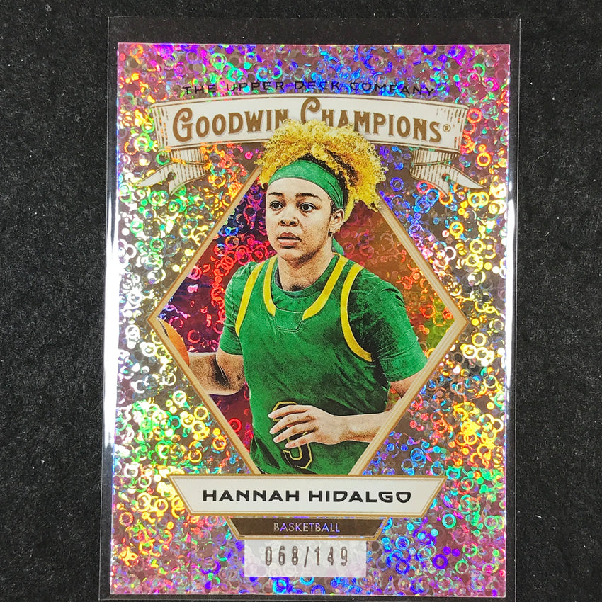 2025 Goodwin Champions HANNAH HIDALGO Pink Confetti /149 #63