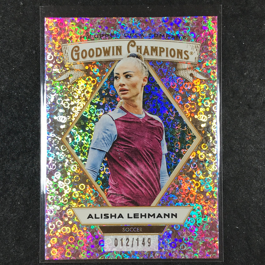 2025 Goodwin Champions ALISHA LEHMANN Pink Confetti /149 #69
