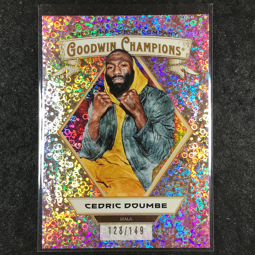 2025 Goodwin Champions CEDRIC DOUMBE Pink Confetti /149 #70