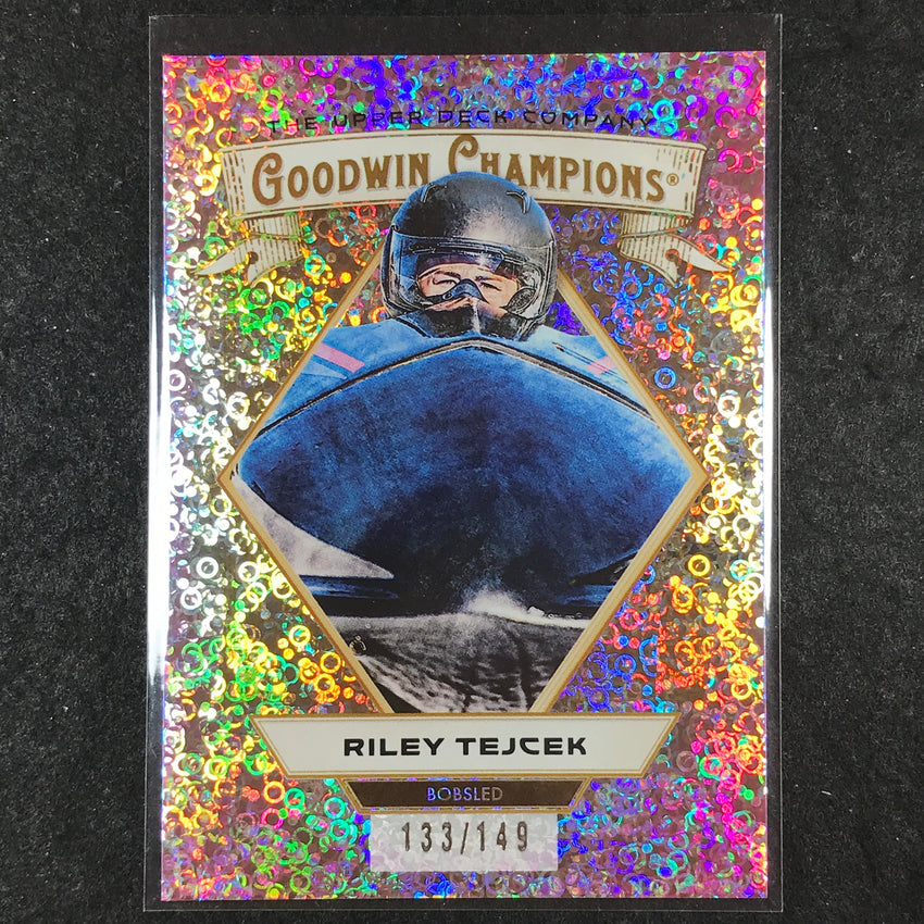 2025 Goodwin Champions RILEY TEJCEK Pink Confetti /149 #76