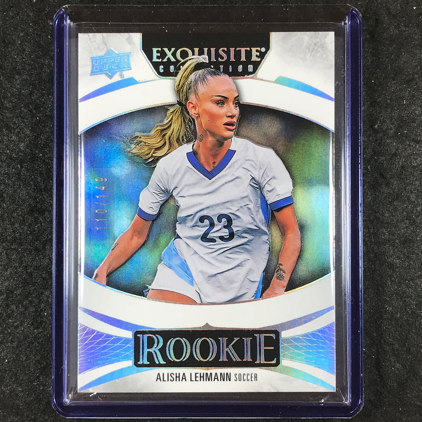 2025 Goodwin Champions ALISHA LEHMANN Exquisite Collection Rookies 110/149
