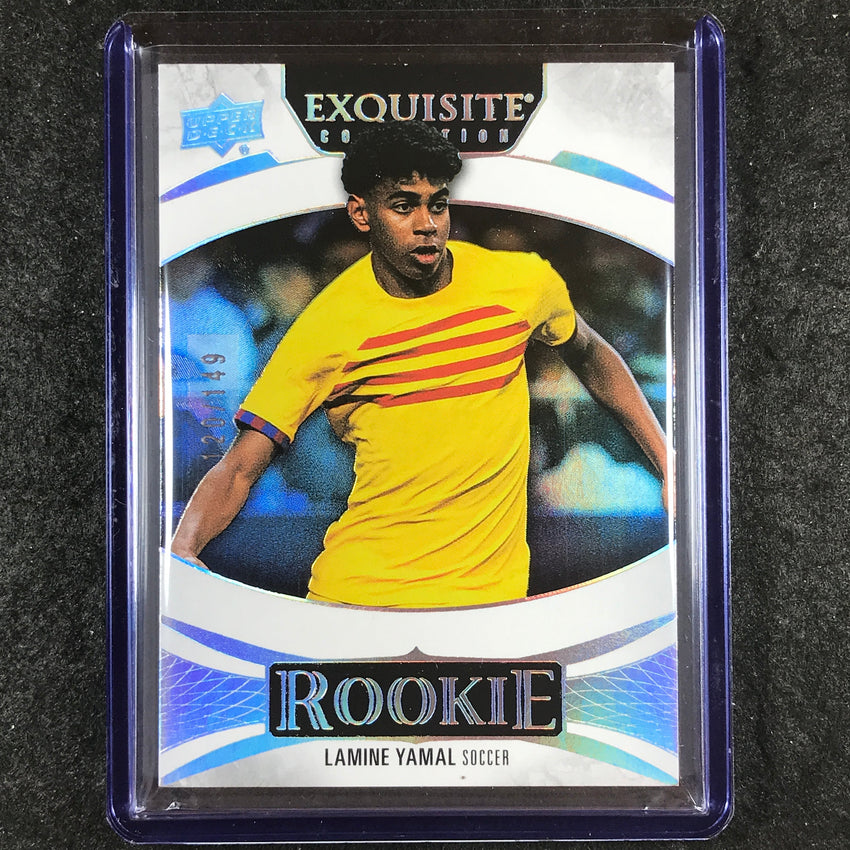 2025 Goodwin Champions LAMINE YAMAL Exquisite Collection Rookies 120/149