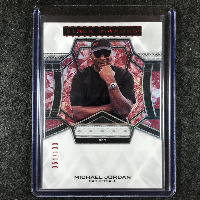 2025 Goodwin Champions MICHAEL JORDAN Black Diamond Red 61/100