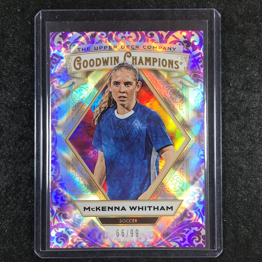 2025 Goodwin Champions MCKENNA WHITHAM Purple Diamond 66/99 #46