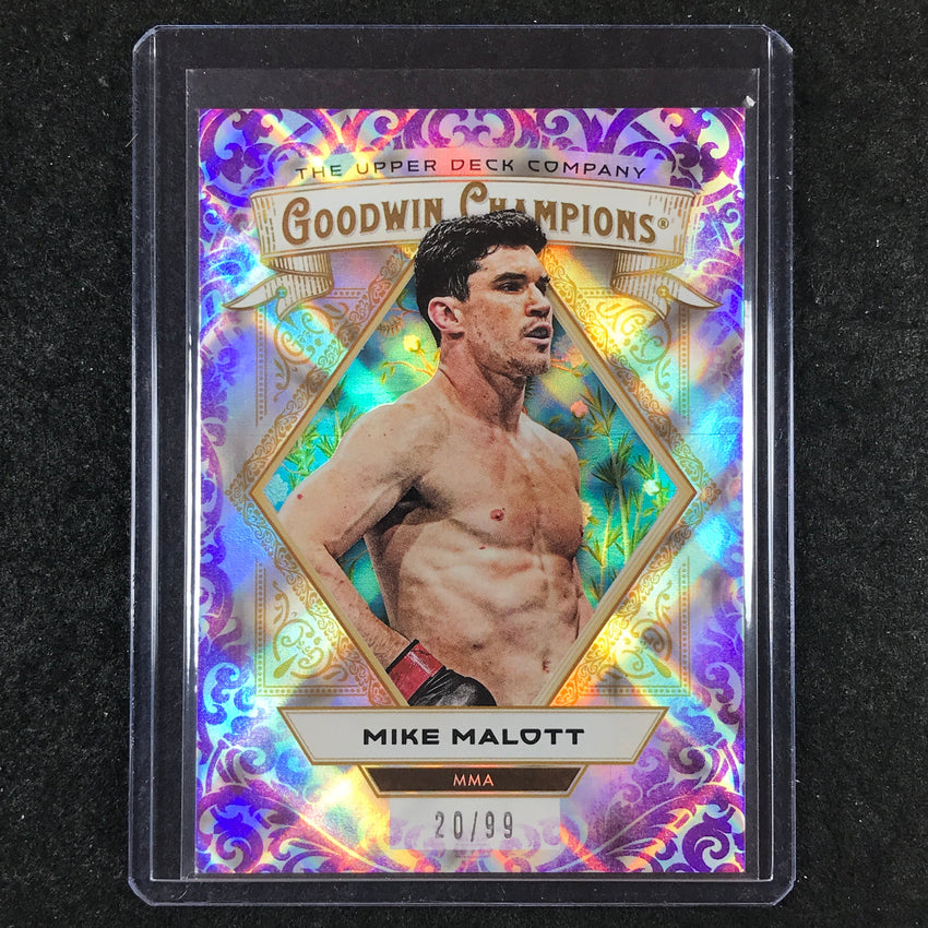 2025 Goodwin Champions MIKE MALOTT Purple Diamond 20/99 #53